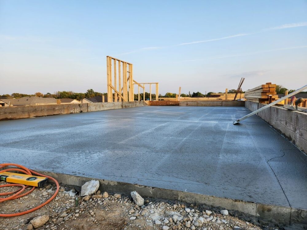 płyta fundamentowa pod dom
