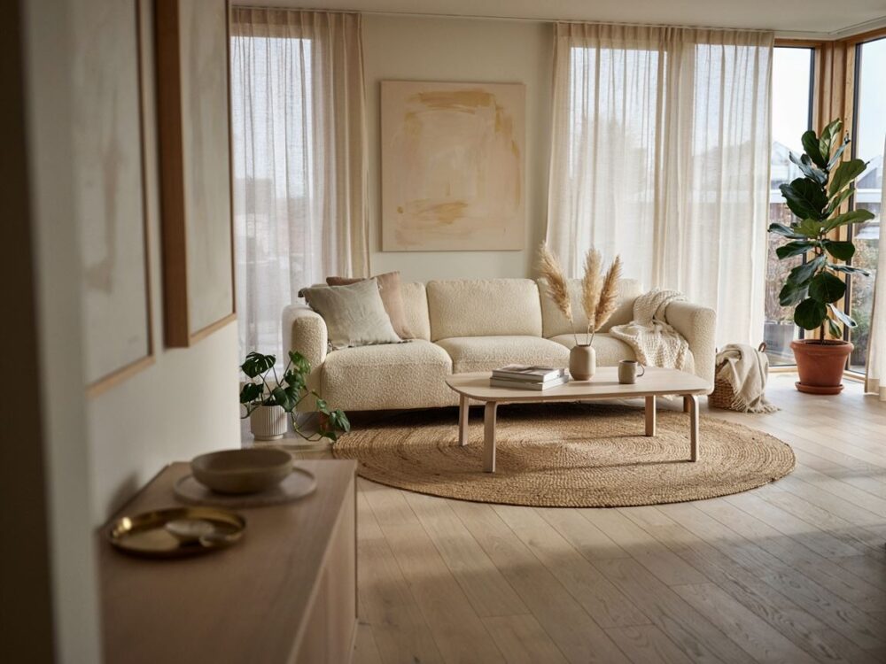 styl skandynawski salon